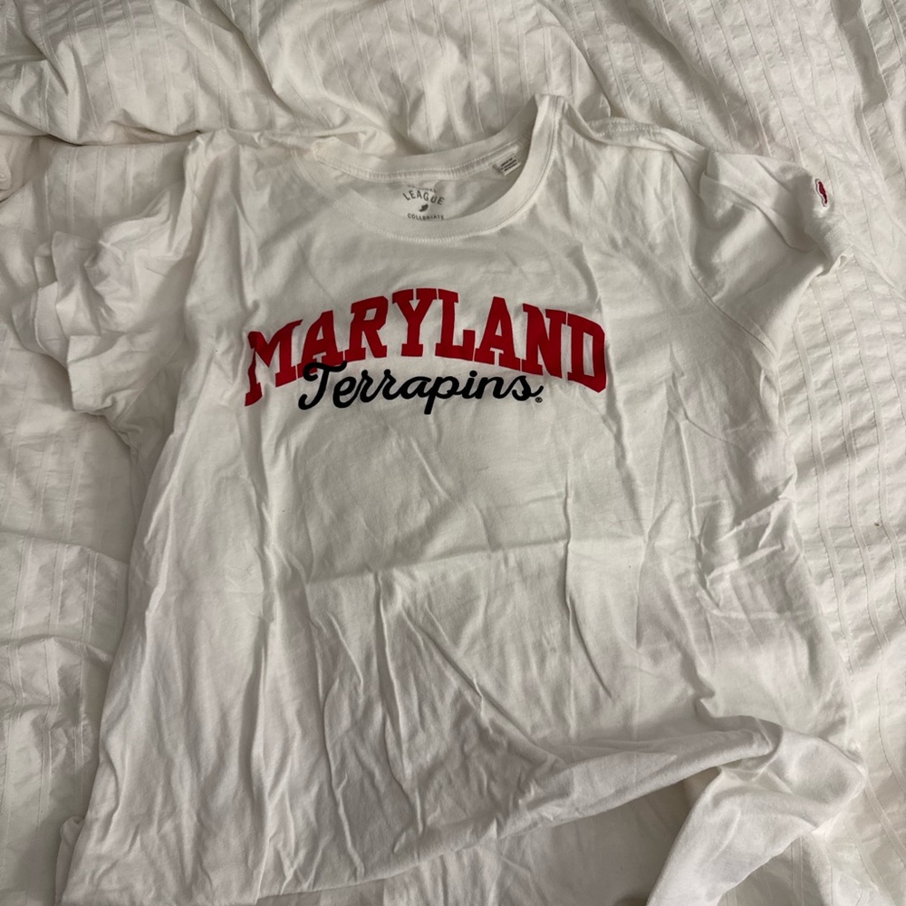 Maryland Terrapins White T-Shirt